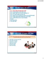 Bài 1: Giới thiệu về mạng máy tính docx