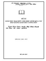 SKKN - Phuong phap ket hop luat phap trong day hoc GDCD