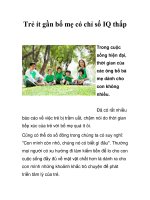 Trẻ ít gần bố mẹ có chỉ số IQ thấp ppsx