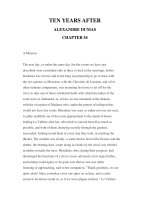 LUYỆN ĐỌC TIẾNG ANH QUA CÁC TÁC PHẨM VĂN HỌC –TEN YEARS AFTER ALEXANDRE DUMAS CHAPTER 54 ppsx