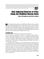 Commodity Trading Advisors: Risk, Performance Analysis, and Selection Chapter 22 pdf