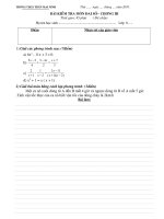 de KT Dai so 8 CHUONG III- TRUONG TRAN MAININH