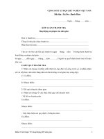 Mẫu 9: Kết luận thanh tra HĐSPNG