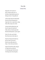 Tây tiến-Quang Dũng