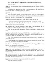 Tuyên truyền măng non: Phòng cúm A-H1N1