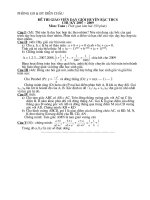 Đề thi Giáo viên giỏi Huyện DC (07-09)