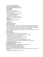 cấu trúc đề thi 6 môn thi TN PTTH 2010