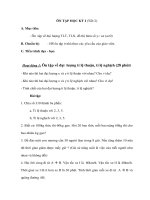 Đại số 11 - ÔN TẬP HỌC KỲ I (Tiết 2) docx