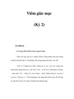Viêm giác mạc (Kỳ 2) ppt