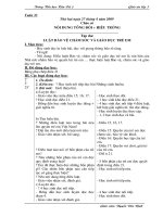 GA lớp 5 - Tuần 33, 34 - đã sửa