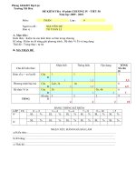 Đề KT 1 tiết Đại 9