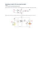 Sử dụng vi mạch 741 như mạch so sánh ppt