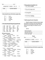 kt 45'''' số 4 hk 2- lop 6