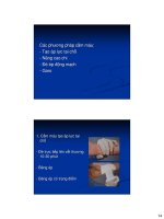 Bài giảng Cố định gãy xương và cầm máu (Phần 3) ppt