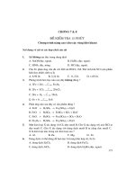 Kiểm tra hóa 12 trọn bộ