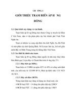 bảo vệ rơle trạm biến áp 110KV, chương 1 doc