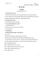 Giáo án lớp 5 Tuần 30 mới