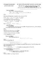 da thi dap an Toan 9 - 25