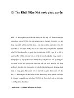 đi tìm khái niệm nhà nước pháp quyền