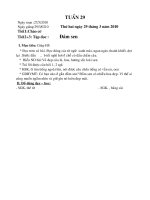 Giao an lop 1 tuan 29