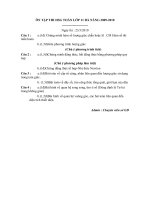 Hướng dẫn thi HSG 11