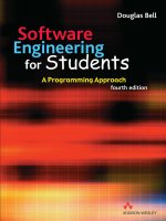 Software Engineering For Students: A Programming Approach Part 1 docx