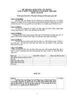 Dethi HSG mon su cap tr­uong