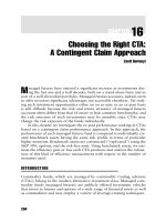 Commodity Trading Advisors: Risk, Performance Analysis, and Selection Chapter 16 pdf