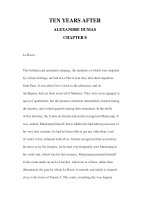 LUYỆN ĐỌC TIẾNG ANH QUA CÁC TÁC PHẨM VĂN HỌC –TEN YEARS AFTER ALEXANDRE DUMAS CHAPTER 8 doc