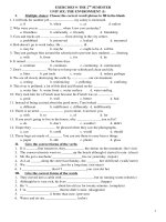 exercises and tests 9 hk 2 (hay lam)