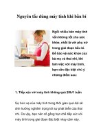 Nguyên tắc dùng máy tính khi bầu bí ppsx