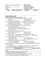 De thi su 9 HKII vưa suc HS-co dap an
