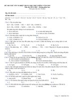 ĐỀ THI THỬ TỐT NGHIỆP NĂM 2010