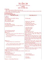 GIÁO ÁN 5.TUẦN 29.CKTKN (ĐỦ CÁC MÔN)
