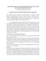 Ước tính hàm lượng axít amin trong thức ăn gia súc, gia cầm dựa vào hàm lượng protein thô