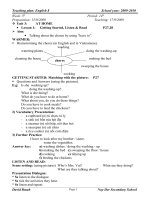 GA TA 8.Từ Unit 3 đến Unit 13