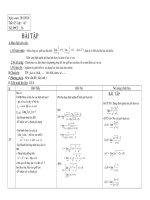 BÀI TẬP GIỚI HẠN (TT) docx