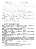 Giải toán theo PT ion thu gọn