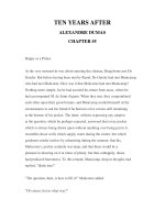 LUYỆN ĐỌC TIẾNG ANH QUA CÁC TÁC PHẨM VĂN HỌC –TEN YEARS AFTER ALEXANDRE DUMAS CHAPTER 55 potx