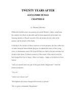 LUYỆN ĐỌC TIẾNG ANH QUA CÁC TÁC PHẨM VĂN HỌC TWENTY YEARS AFTER ALEXANDRE DUMAS CHAPTER 41 potx