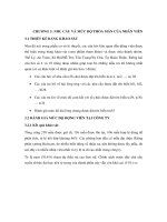 Chất lượng cuộc sống chúng ta bị ảnh hưởng chỉ bởi 10% những điều chợt đến và 90% là do bởi cách thức mà ta đối phó lại nó như thế nào - Chương 3 ppsx