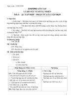 Giáo án số học 6(2 cột)