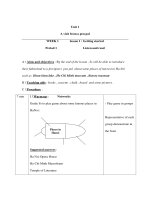 Giáo án Anh văn lớp 9 - Unit 1 A visit from a pen pal - Period 1 - Lesson 1 : Getting started Listen and read ppsx