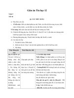 Cấu trúc bảng  Tin học 12