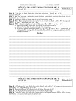 Hoang Danh Tien .De KTCN k2 1t