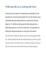 Thất bại để có ý tưởng tốt hơn ppsx