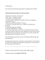 Sổ tay người dùng NET28 part 81 pps