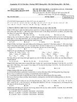ĐỀ THI THỬ ĐH LẦN II - 27/03/2010 (HAY-COS ĐÁP ÁN)