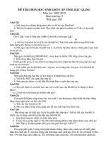 De thi HSG tinh Bac Giang cuc hot