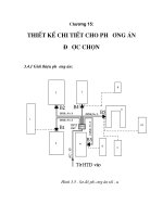 thiết kế hệ thống cung cấp điện cho nhà máy chế tạo vòng bi, chương 15 ppsx